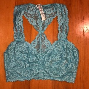 Free People Intimately Blue Bralette Size XS